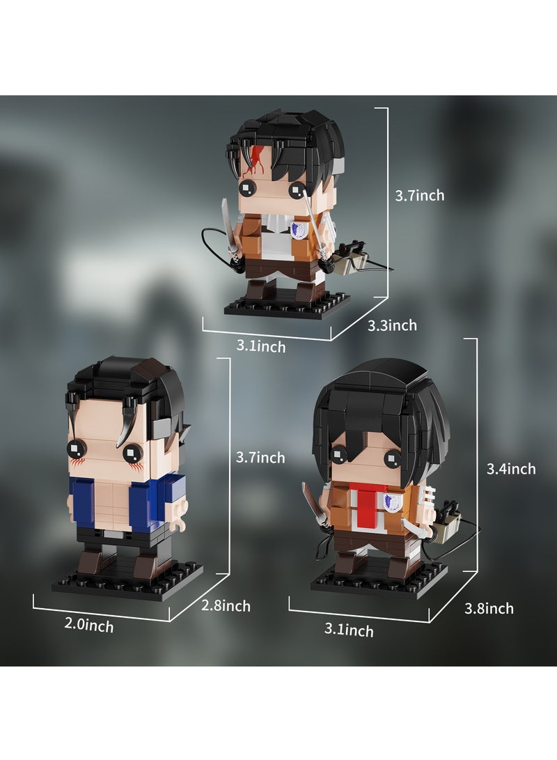 عام الكلاسيكية سلسلة - هجوم العملاق مربع رئيس الاطفال لغز بناء كتلة مجموعة - Image 4