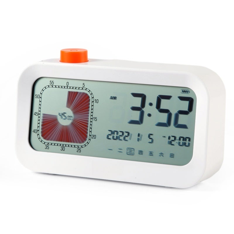 Visual Timer 4-In-One Functionality Dual Display Visual Timer For Kids - Silent Operation Long Standby Visual Timer For Home Study Kids - Image 1