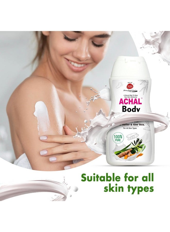 Achal Nourishing Body Lotion (6 x 200GM)- For Men & Women, Made with Natural Ayurvedic Ingredients, Deep Nourishing & Long Lasting Moisturization, Suitable for All Skin (Pack of 6) - Image 3