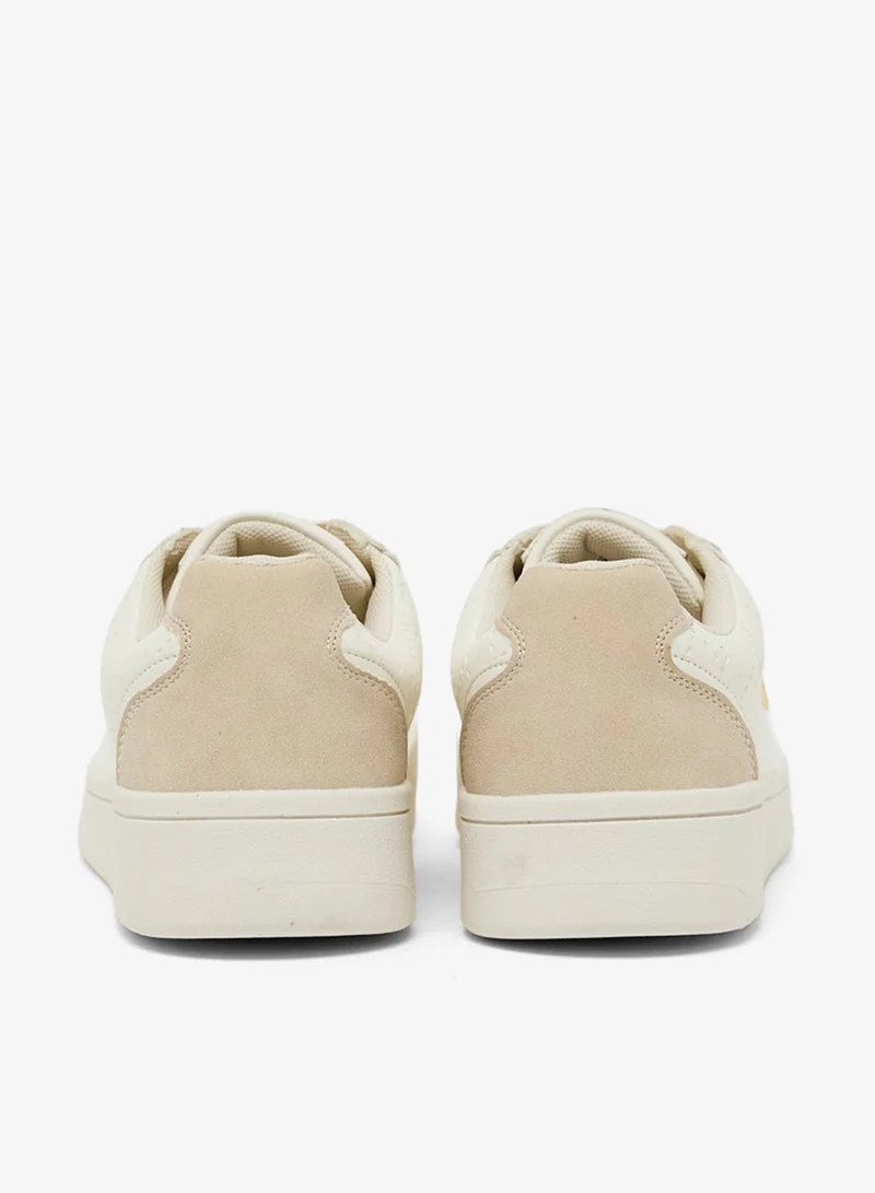 U.S. Polo Assn. WHITE Women Low Top Comfort Sneakers for Women | Best Price UAE