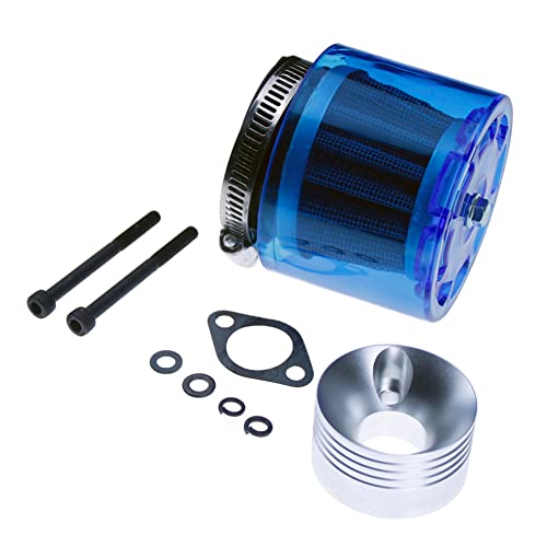 FLMLF RC Car Upgrade Accessories Air filter Set With Blue cover For 1/5 RC Hpi Baja Rovan King Motor 5B 5T 5SC TOP SPEED RC WORLD - Image 2