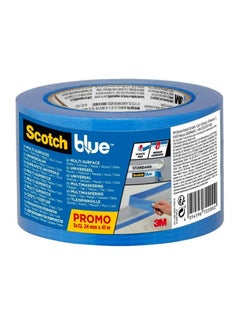 Scotch  3M Scotch Blue Multi Surface Premium Masking Tape 2090 EMEA Pack 2.4 X 4100cm of 3 Pieces 