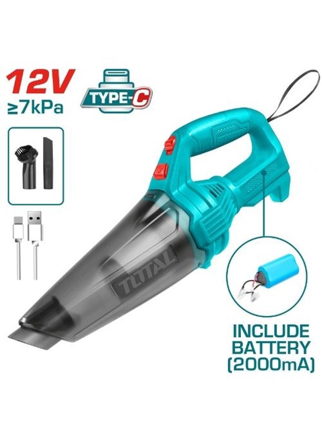 توتال مكنسة ببطارية داخلية من توتال Type C TVLI2026