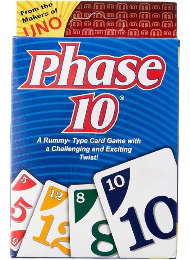 Nilco Phase 10 Uno Plastic Box - Multicolor