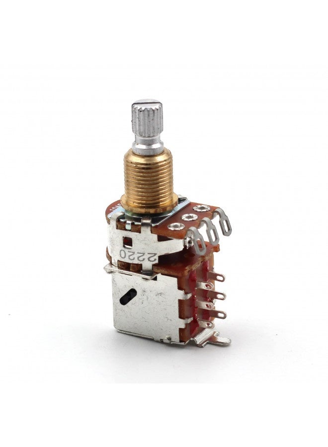 Generic Bourns Audio 500K Push/Pull Short Splt Shaft Pots For Gibson Les Paul - 4X  - Image 3