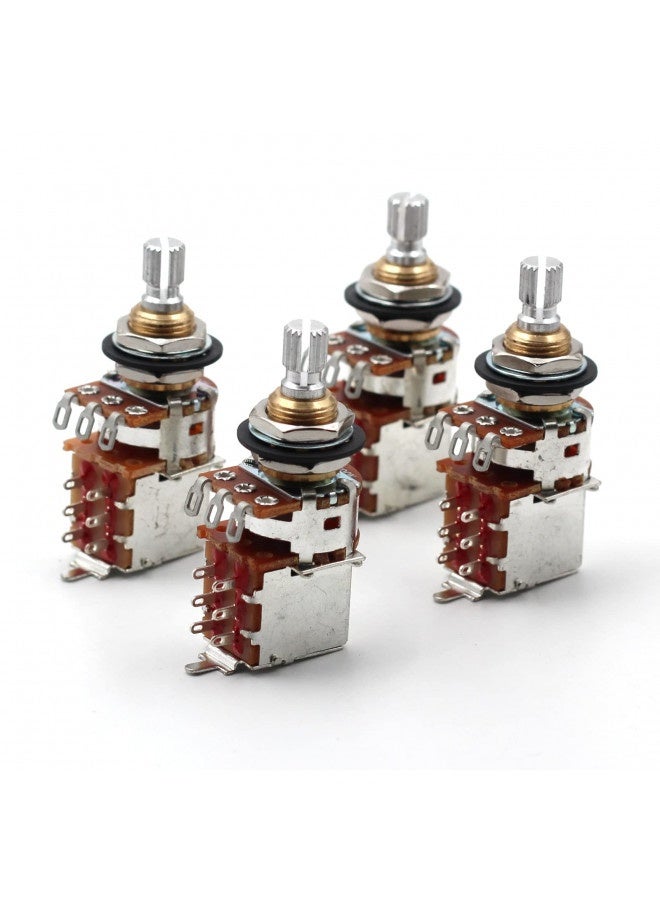 Generic Bourns Audio 500K Push/Pull Short Splt Shaft Pots For Gibson Les Paul - 4X  - Image 2