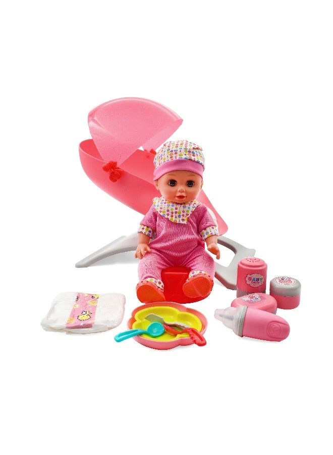 DORA Deluxe Baby Doll with Baby Care Set from Deluxe - Image 3