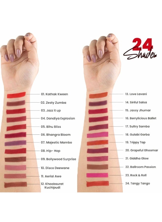 مارس أحمر شفاه MARS كريمي مطفي يدوم طويلًا للنساء | أحمر شفاه كريمي | تطبيق بلمسة واحدة | ناعم وخفيف الوزن (3.2 غرام) (10-Disco Deewane) - Image 5