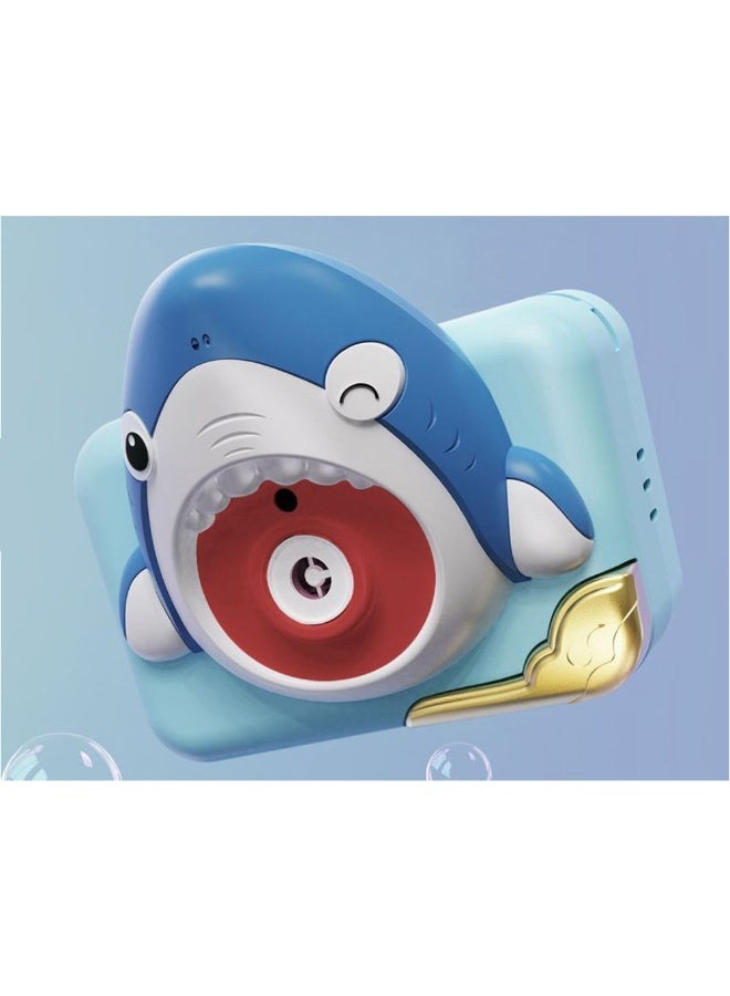 Stem Shark Bubble Blowing Children’s Camera – Music and Lights Toy for Kids 3+ – Style May Vary multicolours - Image 4