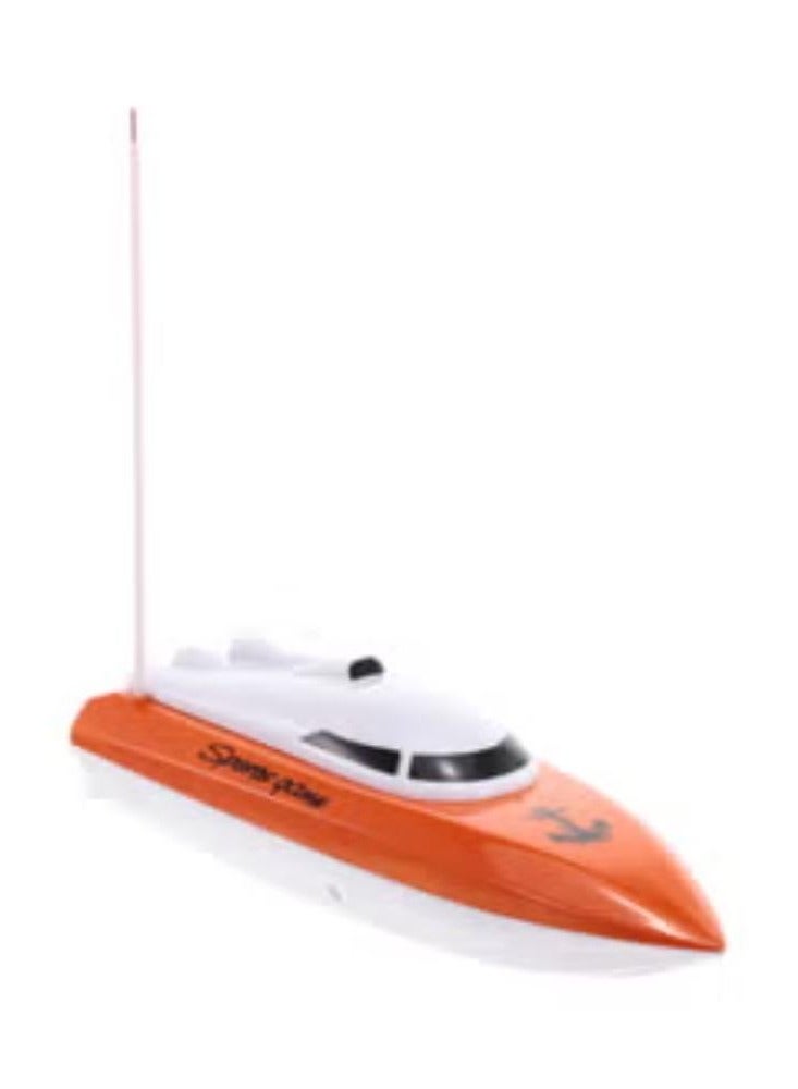 HEYUAN 802 Portable Micro RC Racing Boat Toy - Image 1