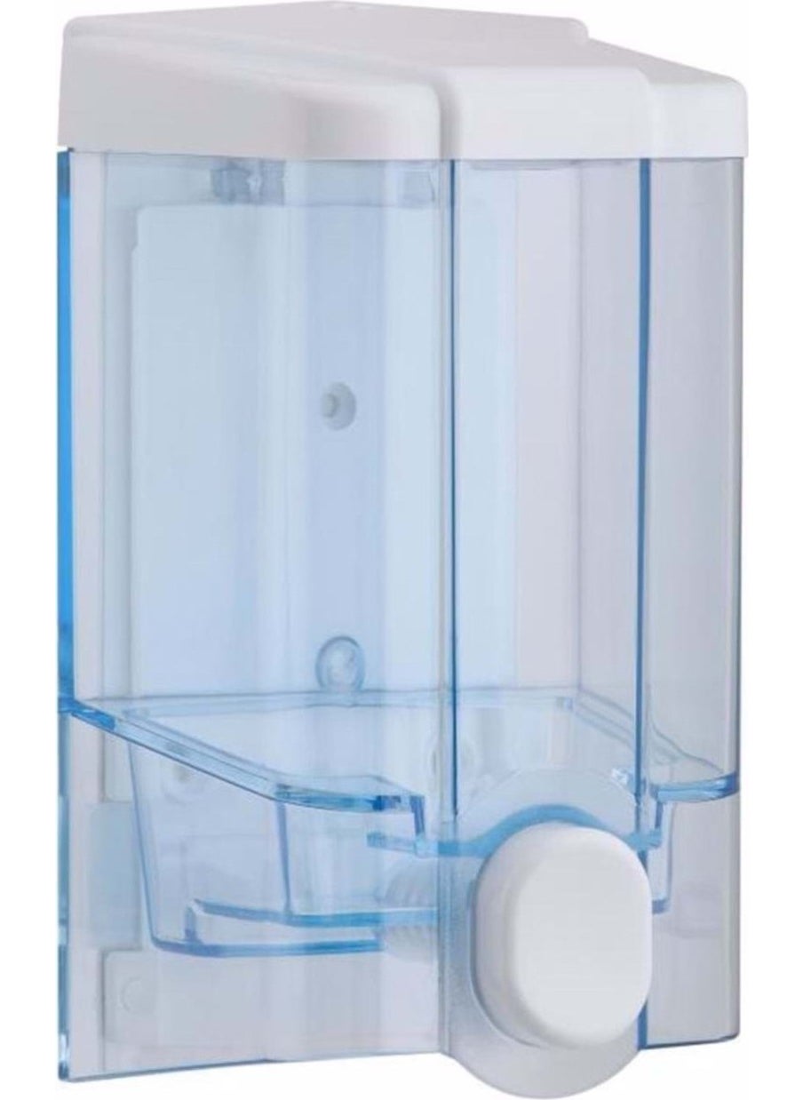 Vialli Liquid Soap Apparatus with Vial 500 cc Transparent-Blue 