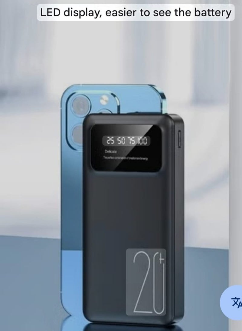 Letv 20000mah Mini Portable Power Bank Power Bank LED Display Power Bank External Battery Mobile Power Bank - Image 5