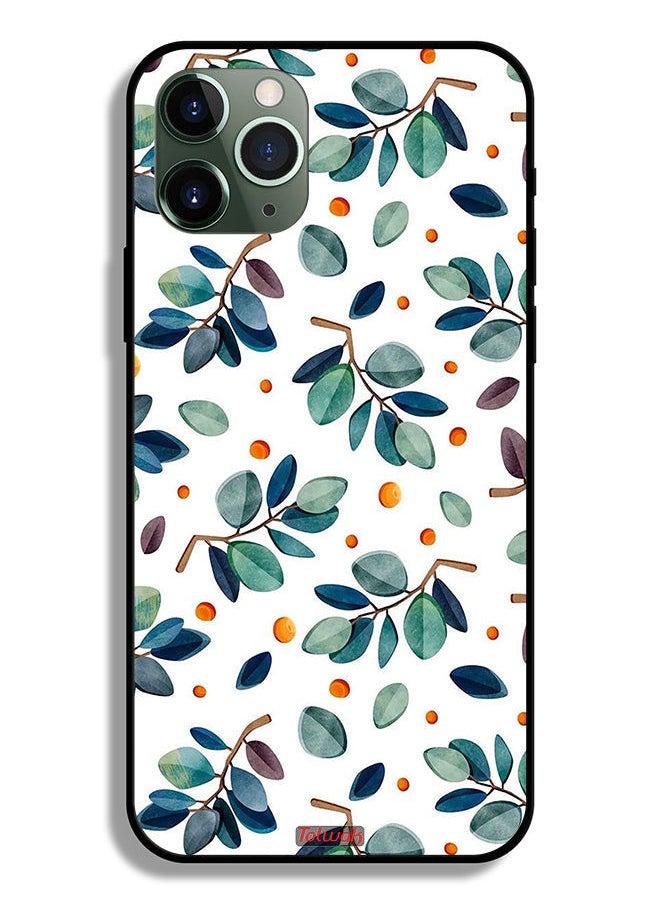 Tolwak Apple iPhone 11 Pro Max Protective Case Leaves  - Image 2