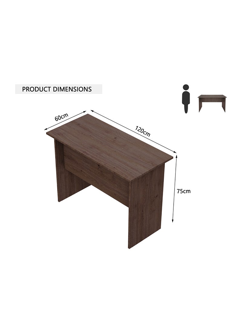 Mahmayi MP1 120x60 Writing Table without drawer - Brown