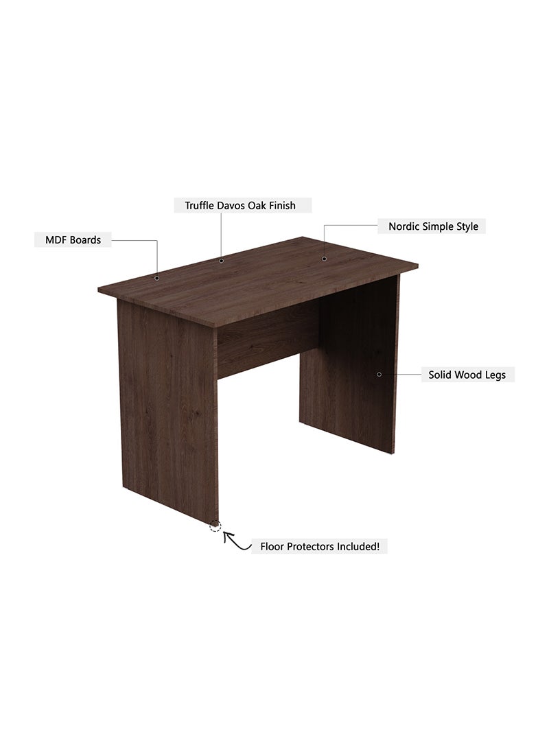 Mahmayi MP1 120x60 Writing Table without drawer - Brown