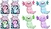 JARU Ugly Cute Axolotl Squishy Toy 1 Pack Squishy Axolotl Toys for Kids Stretchy Animal Stress Balls Axolotl Party Favors Goodie Bag Stuffers Classroom Prizes 47431 - Image 3