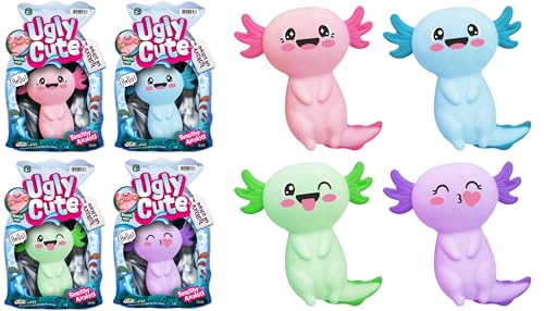 JARU Ugly Cute Axolotl Squishy Toy 1 Pack Squishy Axolotl Toys for Kids Stretchy Animal Stress Balls Axolotl Party Favors Goodie Bag Stuffers Classroom Prizes 47431 - Image 1