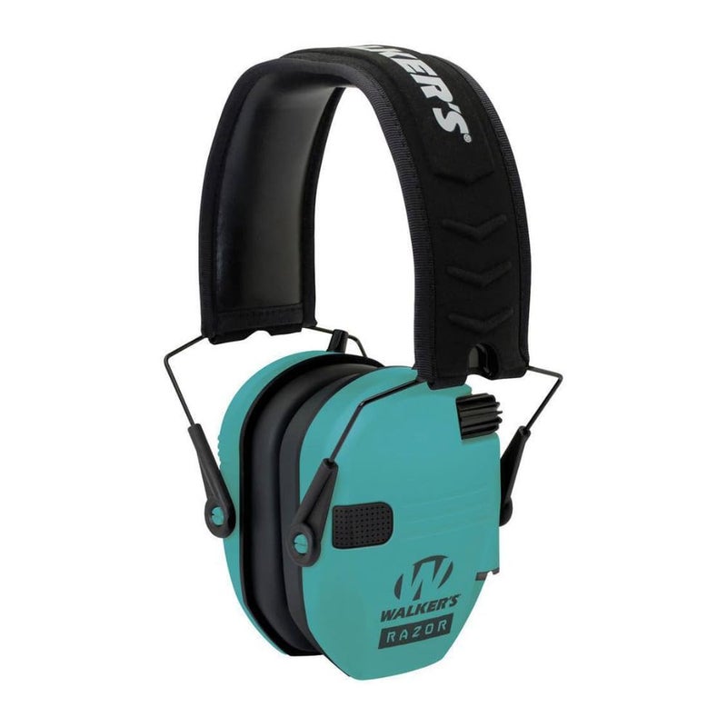 WALKER'S RAZOR COMPACT ELECTRONIC YOUTH & WOMEN'S MUFF/TEAL