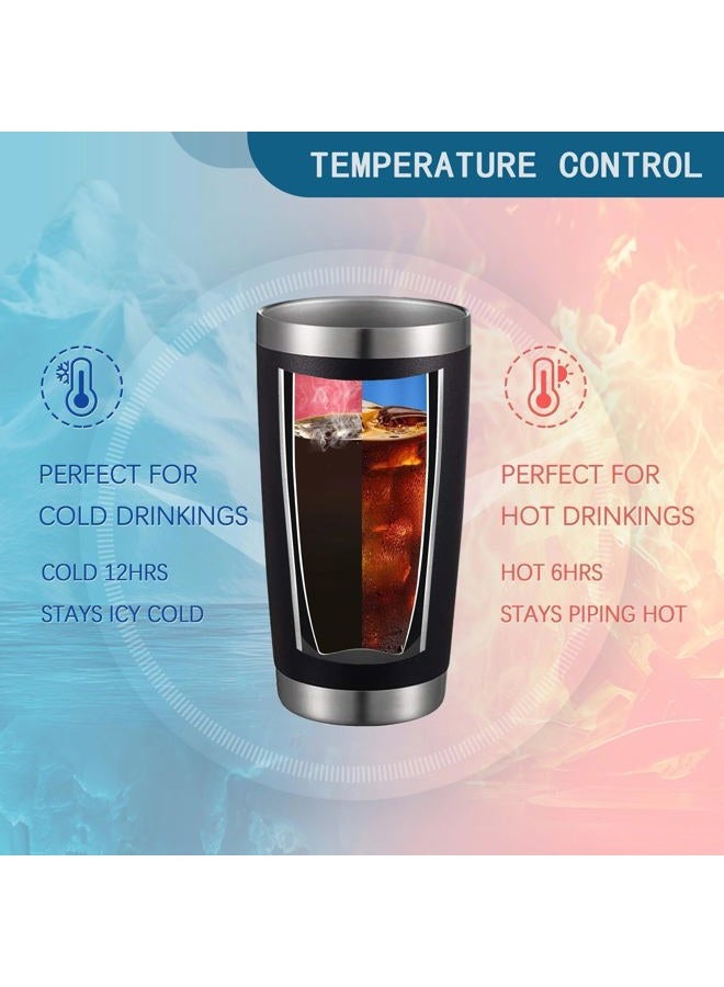 ATHAND Supernatural Merchandise Gifts Sam & Dean Moose & Squirrel Insulated Tumbler Cups Coffee Wine Mug With Lid Straw 20 OZ - Gifts Ideas for TV Show Fan,Friends, Family and Your Soul Mates (Black) - Image 3