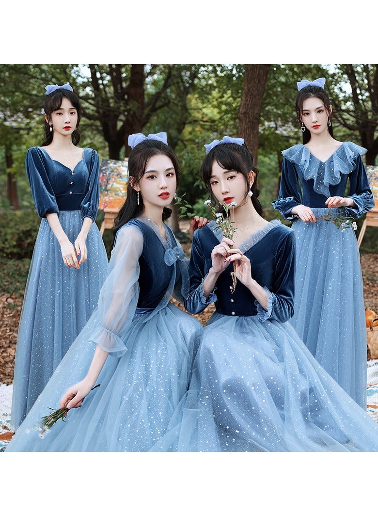 KUYING New Fashionable and Elegant Bridesmaid Dress  - Image 3