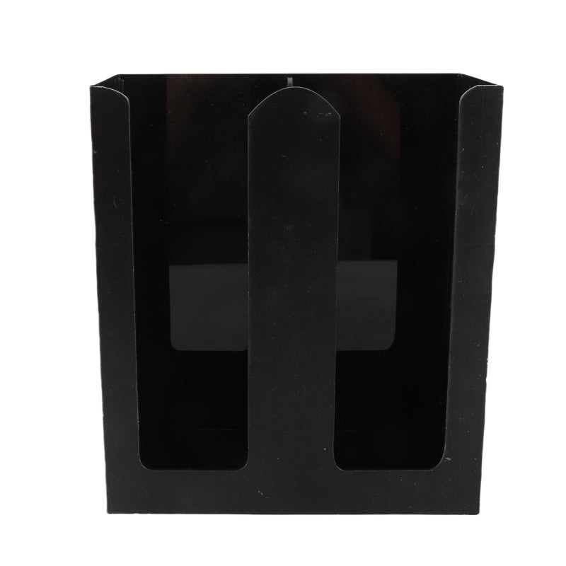 Disposable Paper Cup Holder Coffee and Milk Tea Shop Slanted Bottles Storage Shelf(2 Grids) - Image 1