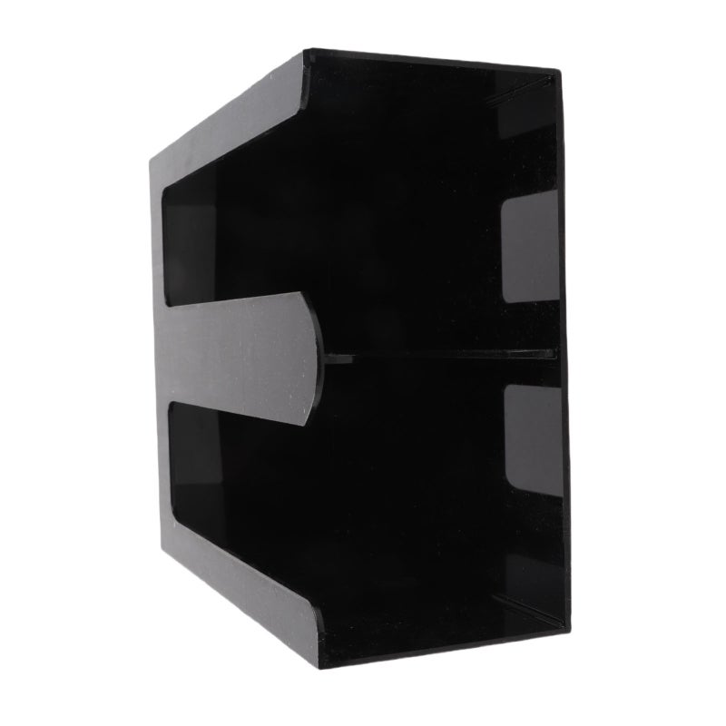 Disposable Paper Cup Holder Coffee and Milk Tea Shop Slanted Bottles Storage Shelf(2 Grids) - Image 4