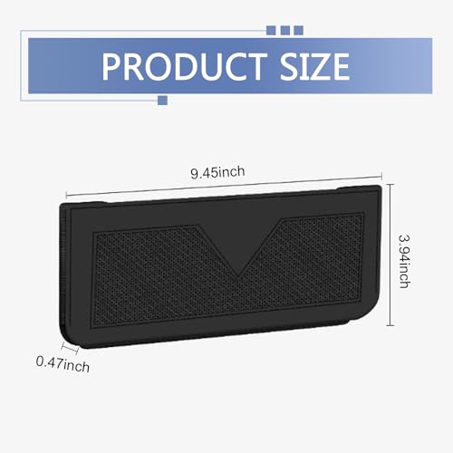Zosgrew Car Storage Pocket，Leather Car Side Pocket Organizer, Multifunctional Seat Gap Pouch, for Can Hold keys, Wallets, Cards, Mobile Phones, Sunglasses, Banknotes (Black) - Image 2