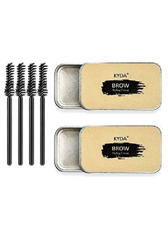 2Pcs Eyebrow Soap Kitbrows Styling Soaplong Lasting Waterproof Smudge Proof Eyebrow Styling Pomade For Natural Brows 3D Feathery Brows Makeup Balm - pzsku/Z3B9F11E145AFEA2B281CZ/45/_/1656878163/405b4b04-4c5f-4e92-adfd-6780dad1c6c2