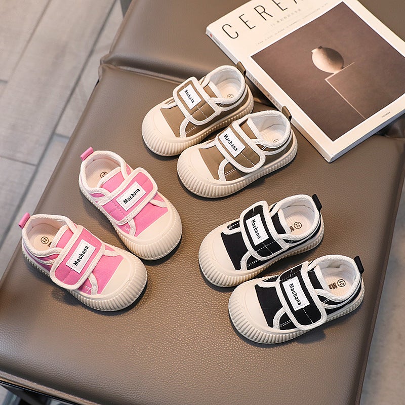 Dropshipping 2025 Spring Canvas Kidsren'S Casual Shoes Baby Shoes Sports Shoes 1-6 Years Old Baby Toddler Style 1 - Image 2