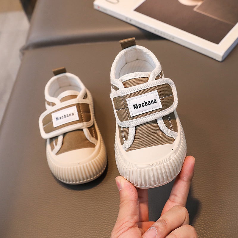 Dropshipping 2025 Spring Canvas Kidsren'S Casual Shoes Baby Shoes Sports Shoes 1-6 Years Old Baby Toddler Style 1 - Image 3