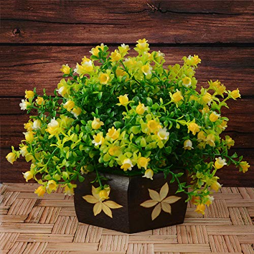 Crystu Artificial Bonsai Plant with Pot (Multicolour, 1 Piece) - Image 3