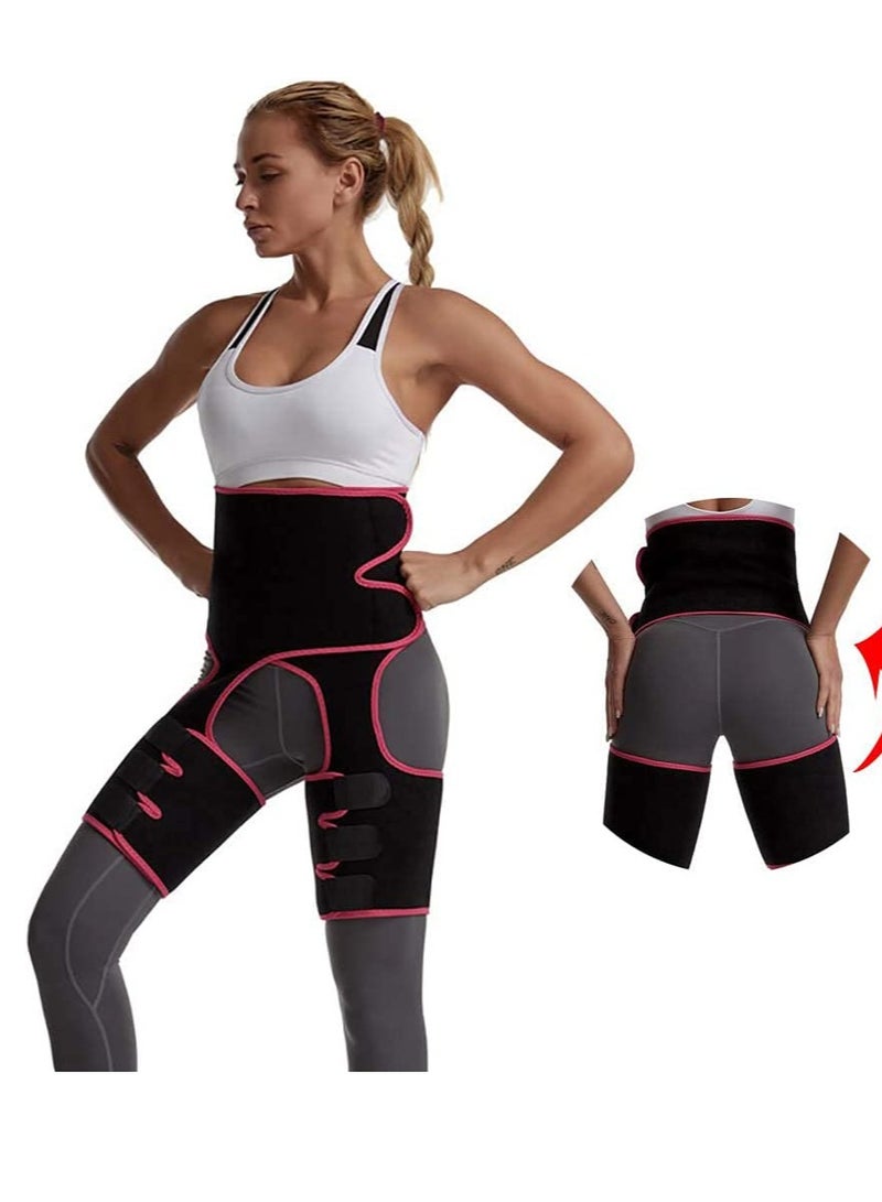 SYOSI Waist Trainer for Women Waist Ultra Light Butt Lifter Shaper Thigh Trimmers with Adjustable Belt Hip Enhancer Invisible Lift Shapewear for Fitness Training Workout  - Image 1