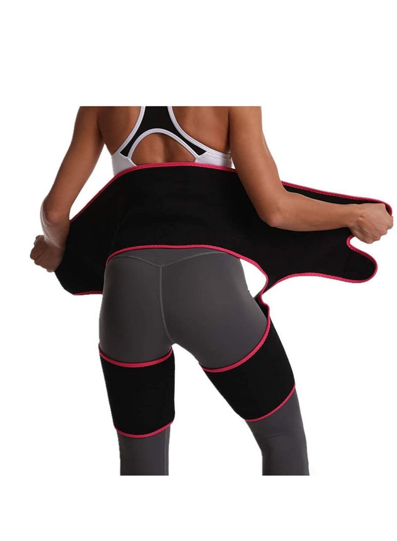 SYOSI Waist Trainer for Women Waist Ultra Light Butt Lifter Shaper Thigh Trimmers with Adjustable Belt Hip Enhancer Invisible Lift Shapewear for Fitness Training Workout  - Image 2