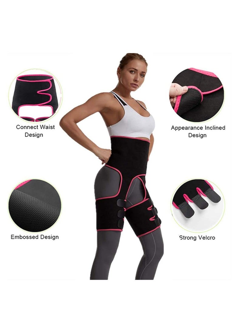 SYOSI Waist Trainer for Women Waist Ultra Light Butt Lifter Shaper Thigh Trimmers with Adjustable Belt Hip Enhancer Invisible Lift Shapewear for Fitness Training Workout  - Image 3