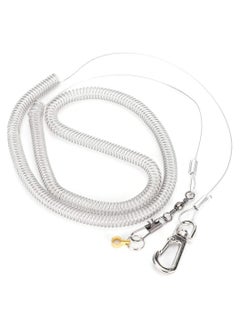 SYOSI Bird Harness Anti Bite Bird Aviator Outdoor Bird Flying Training Rope, Elastic Outdoor Bird Bird Harness Leash, Bird Training Rope Bird for Pet 8.5mm  - Image 2