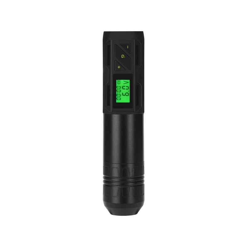 Tattoo Machine Pen: Black Type C Fast Charging Pen - Low Body Jitter Precise Line Creation for Professional Tattoo Artists - Image 1