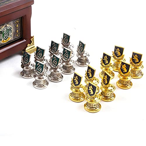 The Noble Collection Quidditch Chess Set (Silver & Gold Plated) - Harry Potter Quidditch Chess Set - 2 Players - All Ages - Image 3