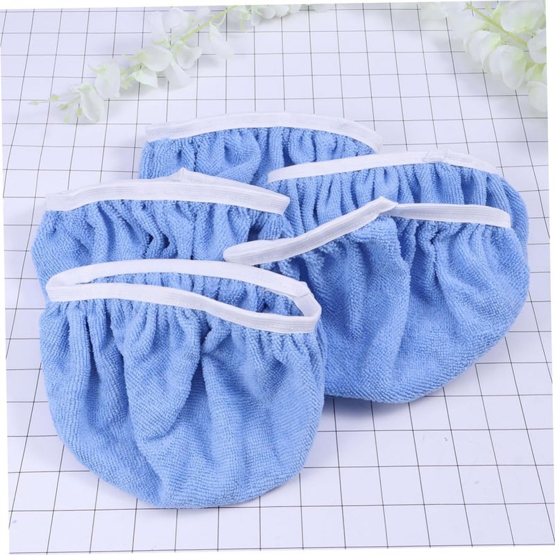 MAGICLULU 5pcs Car Polishing Wax Buffer Pads Microfiber Bonnet for Car Wax Applicator - Image 5