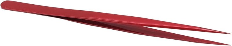 Red Antimagnetic Tweezers Aluminum Alloy Portable for Cell Phone Watch Welding Tools - Image 3