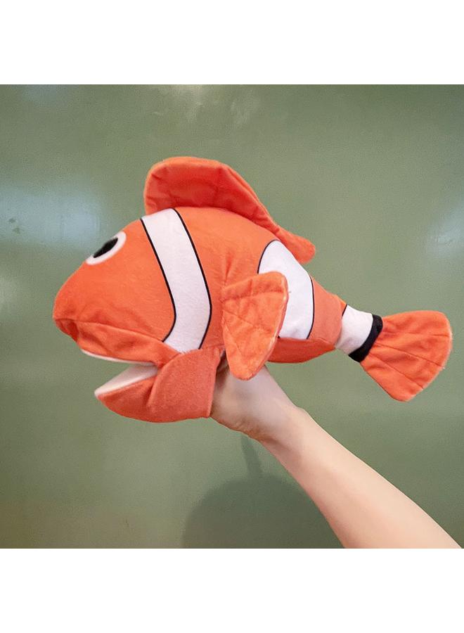 Bluejw New Small Fish Hand Doll Toy Large Children's Baby Story Finger Doll Mouth Gloves Tropical Fish Octopus - Image 3