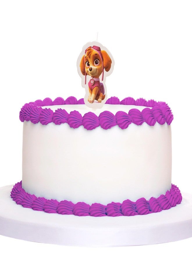 Dekora - 2D Skye Paw Patrol Candle, Pink, 8 x 8 x 12 cm, 346171 - Image 5