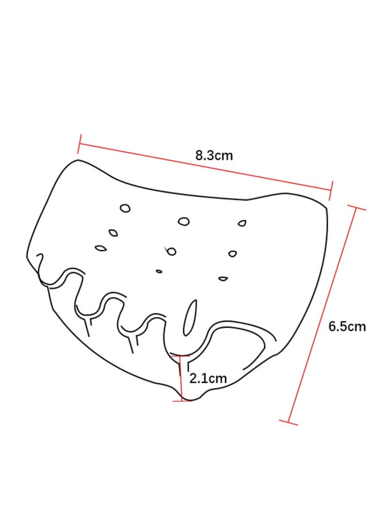 3 Pairs Metatarsal Pad, Ball of Foot Cushions for Metatarsalgia Pain Relief, Reusable Soft Gel Foot Pads for Callus Bunion Feet Pain Relief, Breathable Forefoot Pad for Women and Men - Image 5