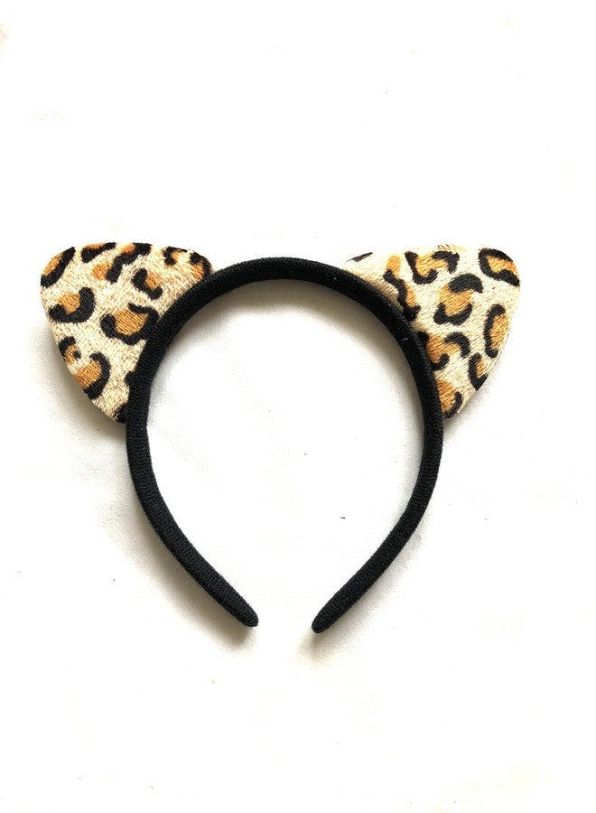 بي إل طوق شعر لامع، إكسسوارات شعر لطيفة ورقيقة للنساء والفتيات للارتداء اليومي وتزيين الحفلات (12 طوق على شكل أذن فهد) - Image 2