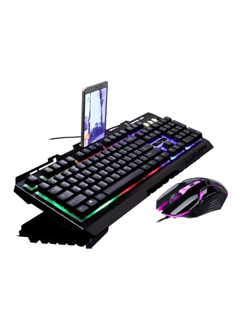 G700u Mechanical Gaming Keyboard and Mouse, Black - Image 1
