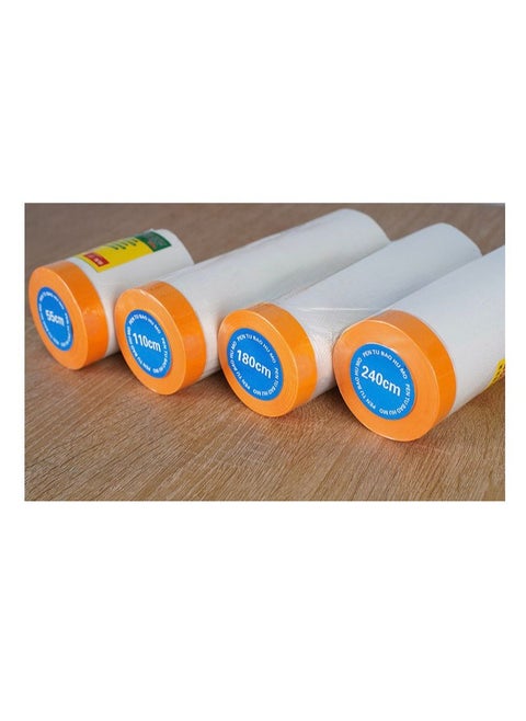 Pre-Taped Plastic Dust Sheets