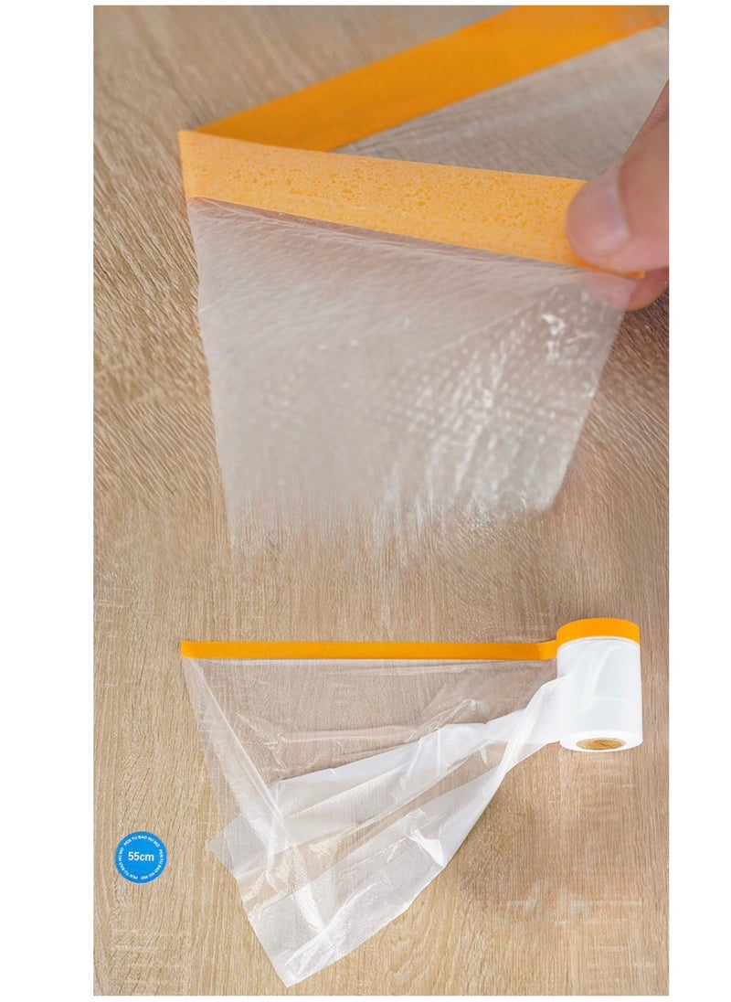 Generic - Pre-Taped Plastic Dust Sheets - Image 1