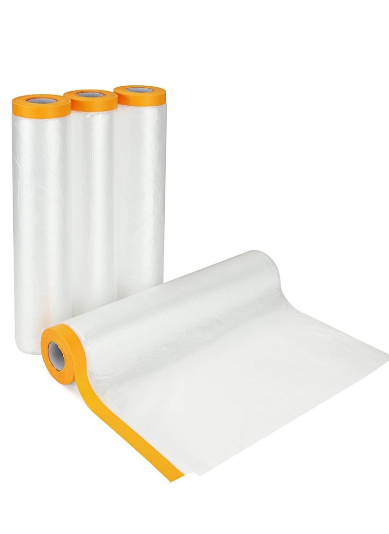 Generic - Pre-Taped Plastic Dust Sheets - Image 1