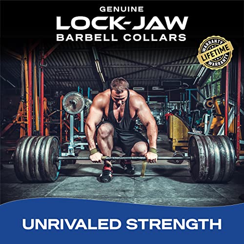 Lock-Jaw Barbell Collars Lock-Jaw PRO 2 Barbell Collar - Quick Release Barbell Clamp (All Black) - Image 5
