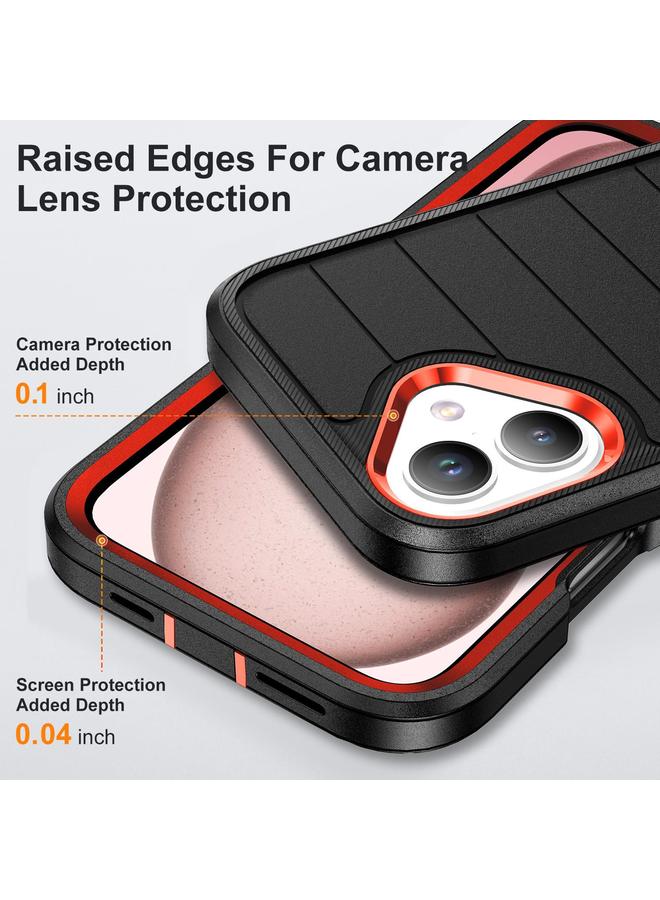 S-TOP Case For iPhone 16 Plus Defender Gen2 Rugged PC + Silicone Phone Case with Holder - Image 5