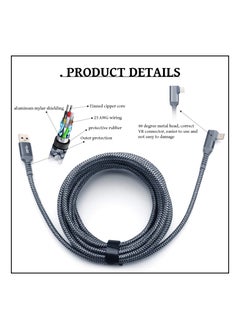 KASTWAVE Link Cable Compatible for Oculus Quest 2 20ft, Fast Charing & PC Data Transfer USB C 3.2 Gen1 Cable for VR Headset and Gaming  - Image 2